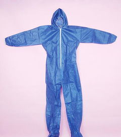 一次性 藍色連體防護服 一次性工作服 衣服 防護服 無塵服價格 廠家 圖片