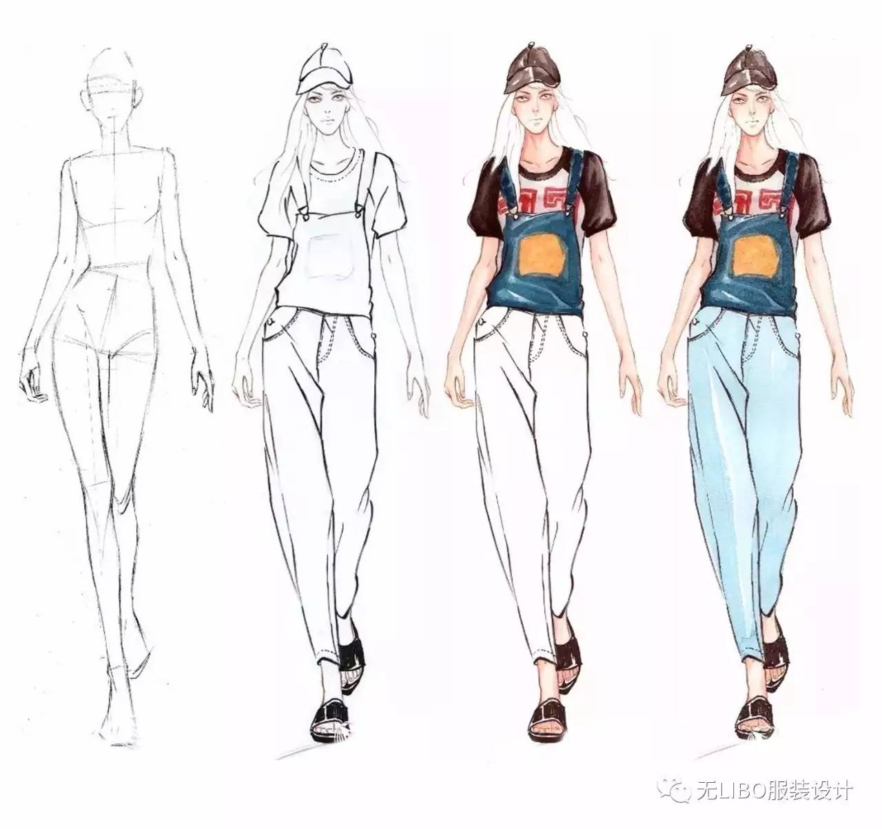 服裝設計師入門 手稿繪制核心指南，告別“瞎畫”時代